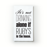 Drinking Alone - Custom